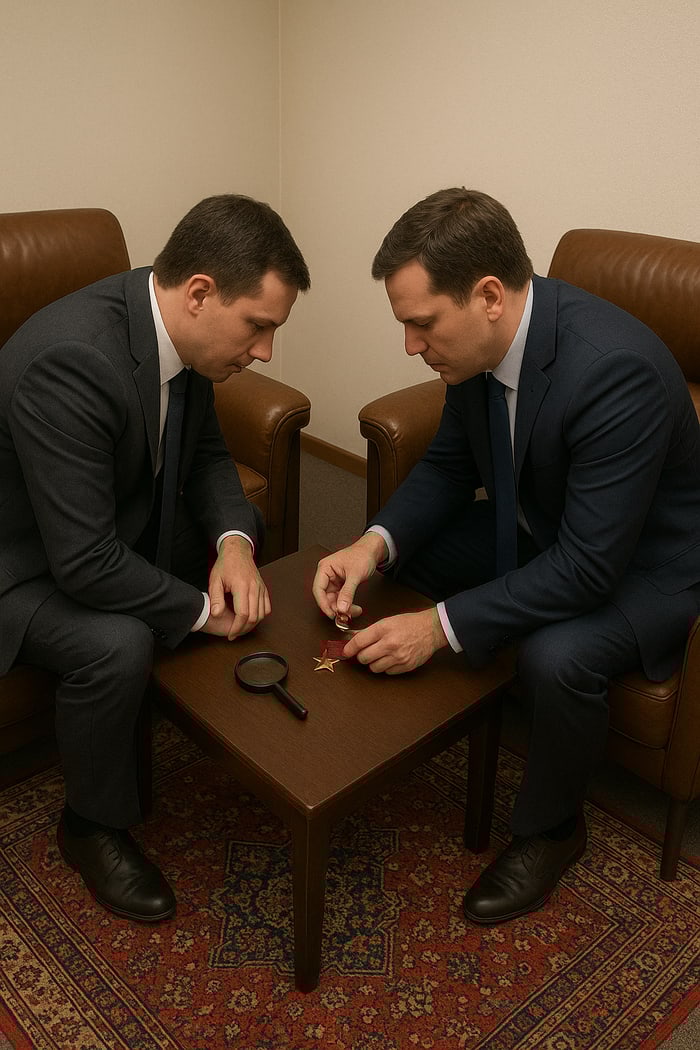 Szakértői vizsgálat katonai kitüntetésen